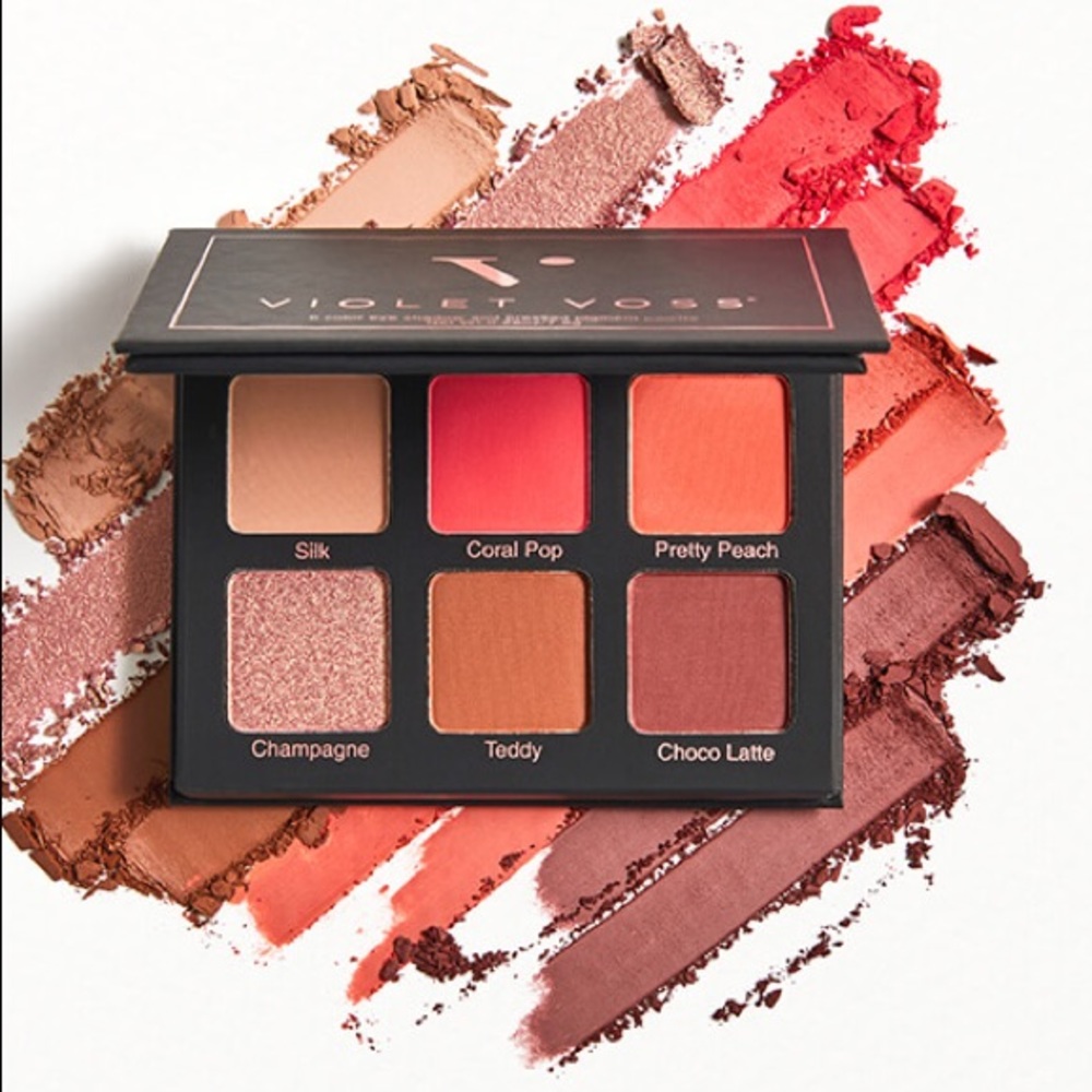 Violet Voss Coral Pop Eyeshadow Palette